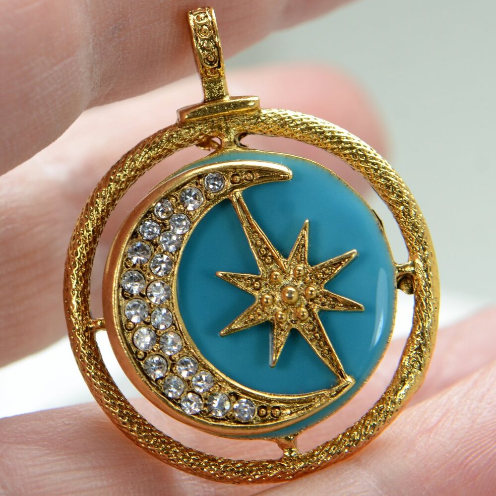 Elizabeth Cole Crescent Moon Charm